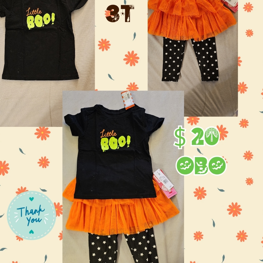3T Girls Halloween outfit